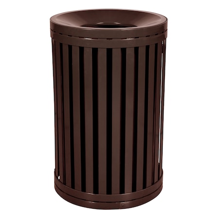 Ex-Cell Kaiser 45-Gal. Receptacle without door - Steel, Coffee Gloss SCTP-40 ND COF